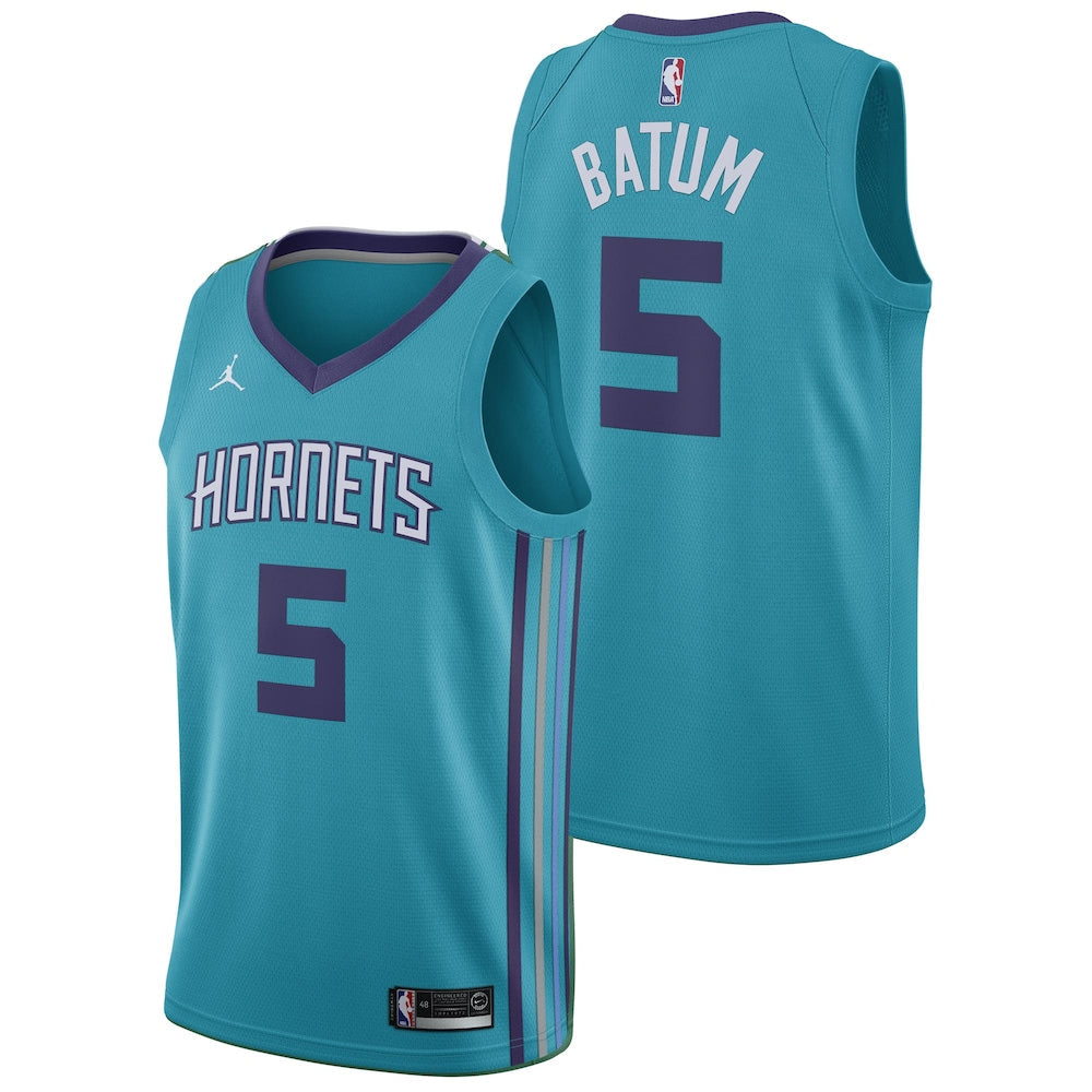 Charlotte Hornets Jordan Icon Swingman Jersey Nicolas Batum Mens | RTJ13325