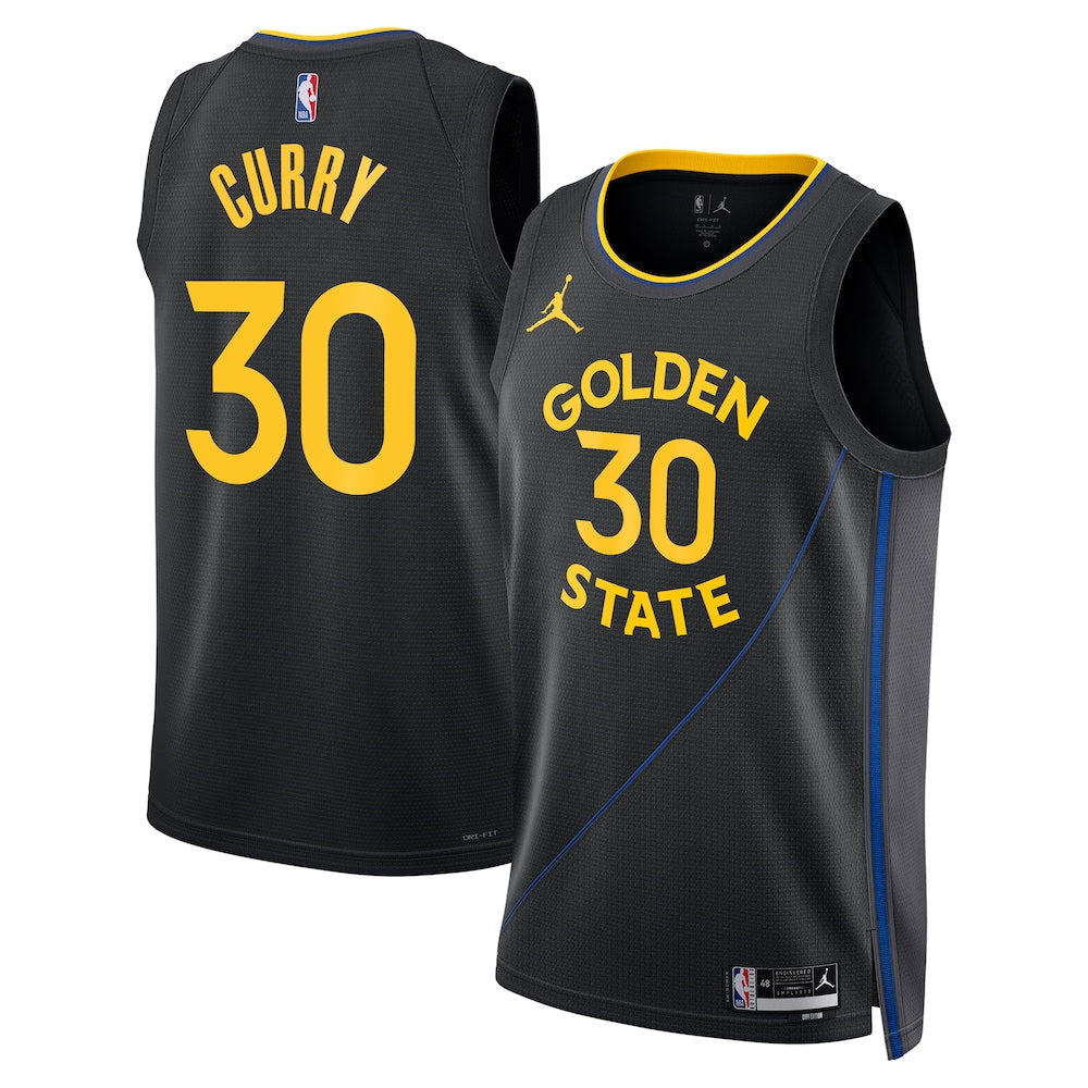 Golden State Warriors Jordan Brand 202425 Statement Edition Swingman Jersey Black Stephen Curry Unisex | RTJ13329