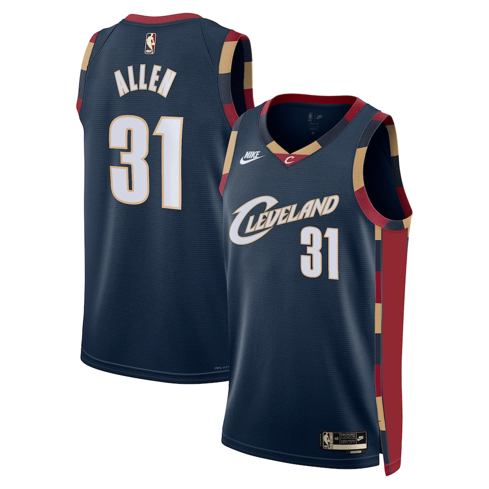 Cleveland Cavaliers Classic Edition Jersey Navy Jarrett Allen Unisex | RTJ13272