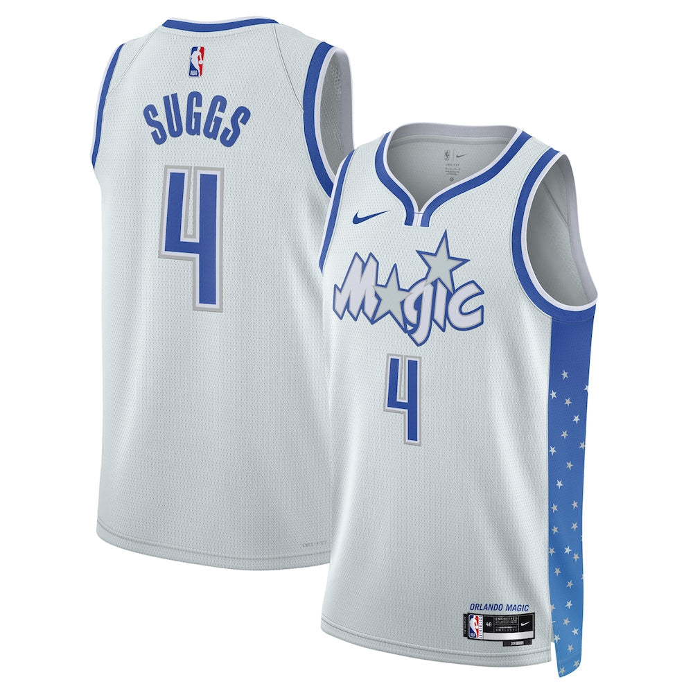 Orlando Magic 202526 City Edition Swingman Jersey White Jalen Suggs Unisex | RTJ13270