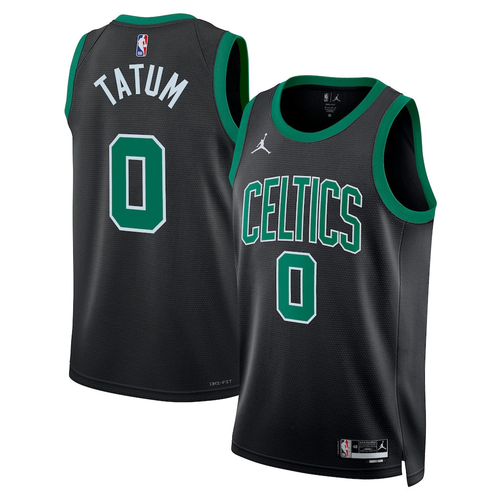 Boston Celtics Jordan Statement Edition Swingman Jersey Green Jayson Tatum Unisex | RTJ13241