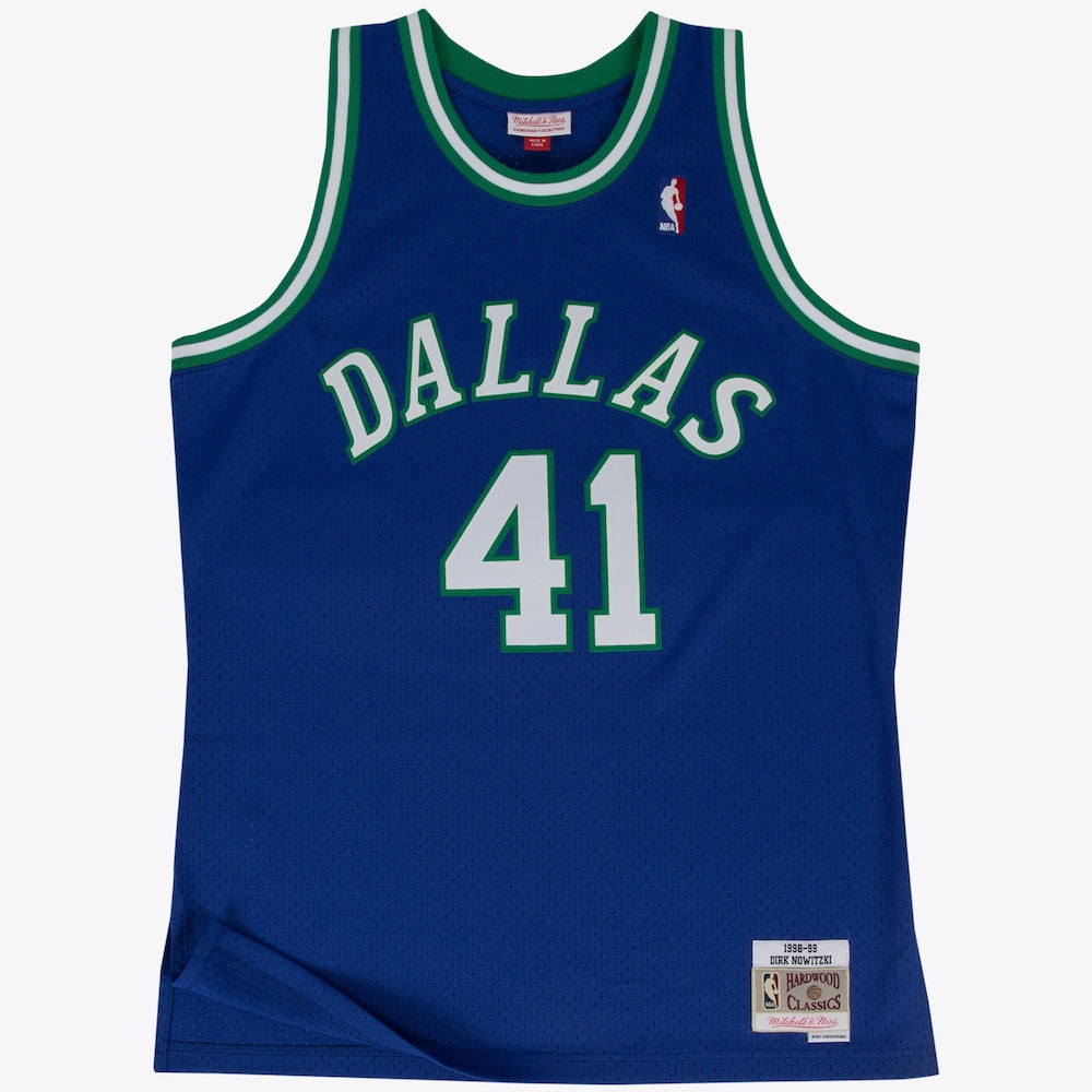 Dallas Mavericks Swingman Jersey Road Dirk Nowitzki 1998 99 | RTJ13209