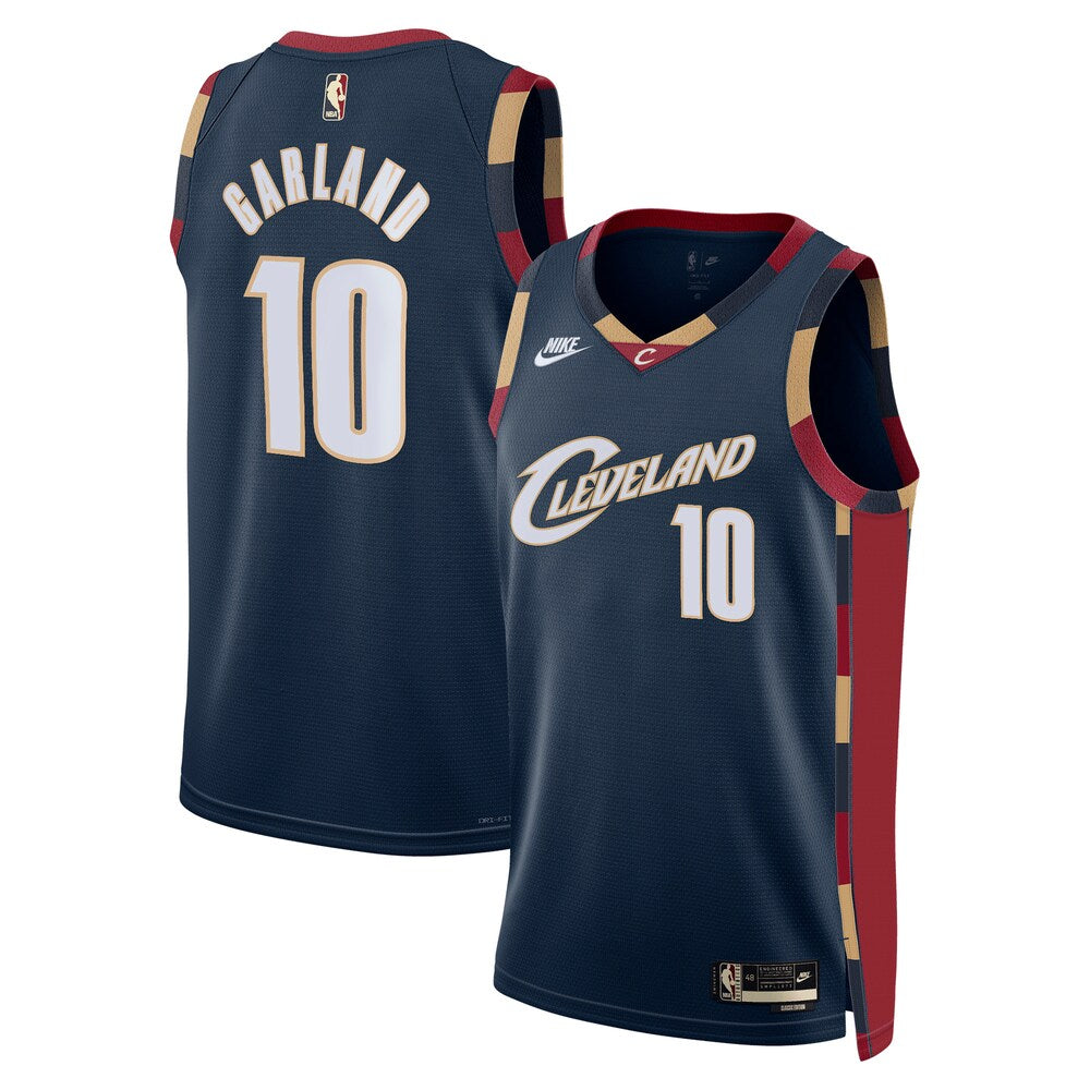Cleveland Cavaliers Classic Edition Jersey Navy Darius Garland Unisex | RTJ13101