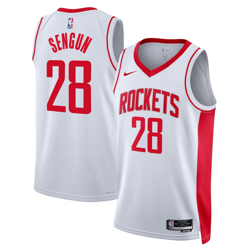 Houston Rockets Association Edition Swingman Jersey White Alperen Sengun Unisex | RTJ13099