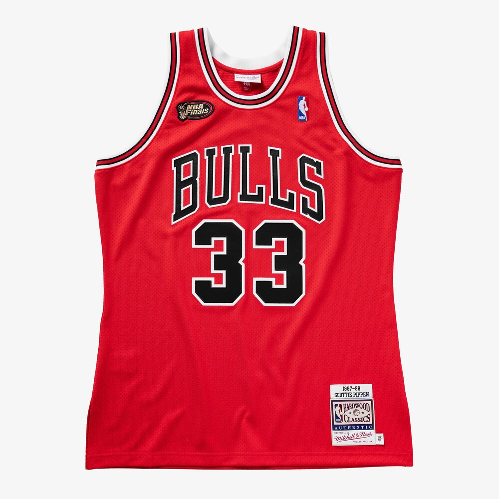 Chicago Bulls Jersey Road Finals Scottie Pippen 1997 | RTJ13023