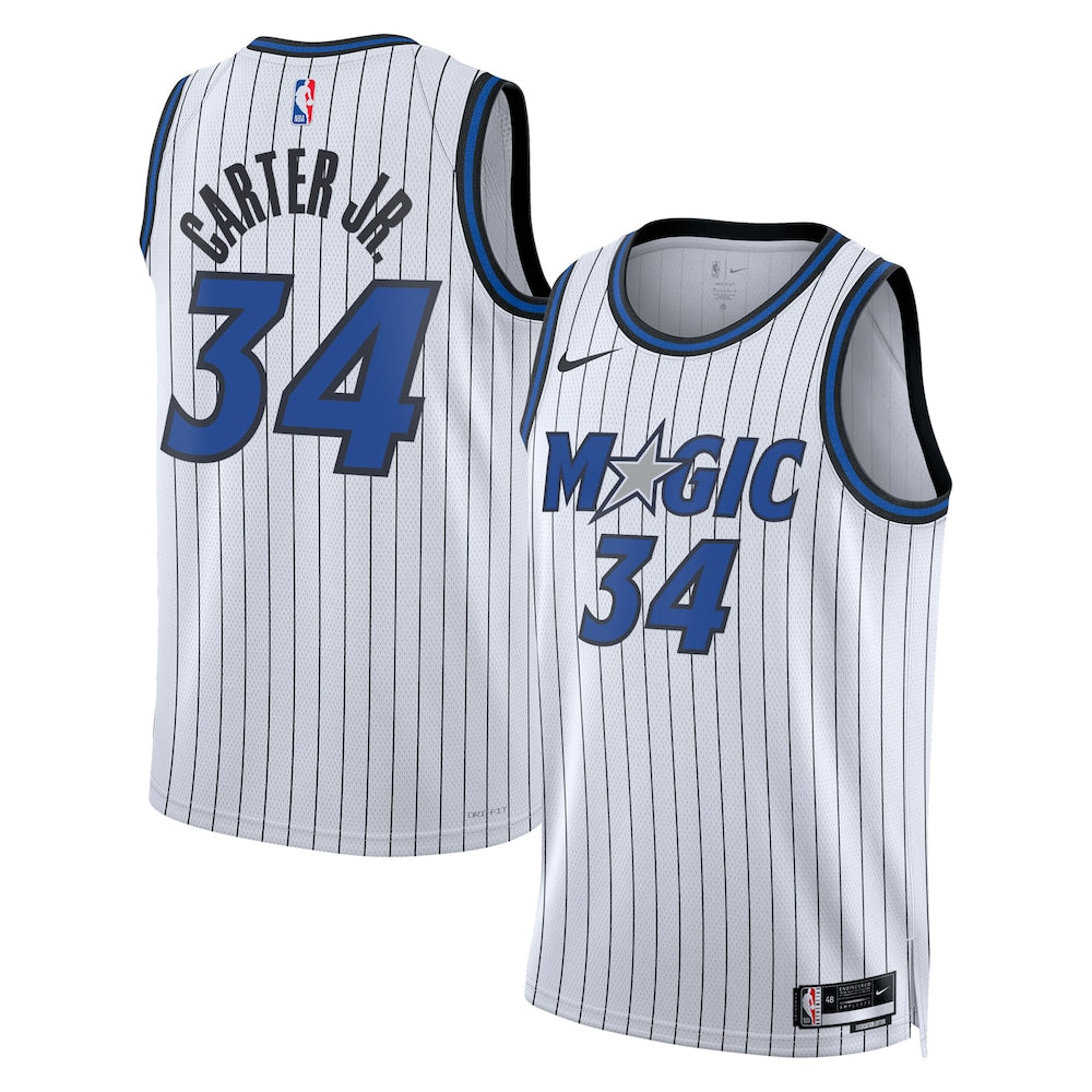 Orlando Magic Replica Association Edition Swingman Jersey White Wendell Carter Jr Unisex | Stitched Jersey RTJS 12107