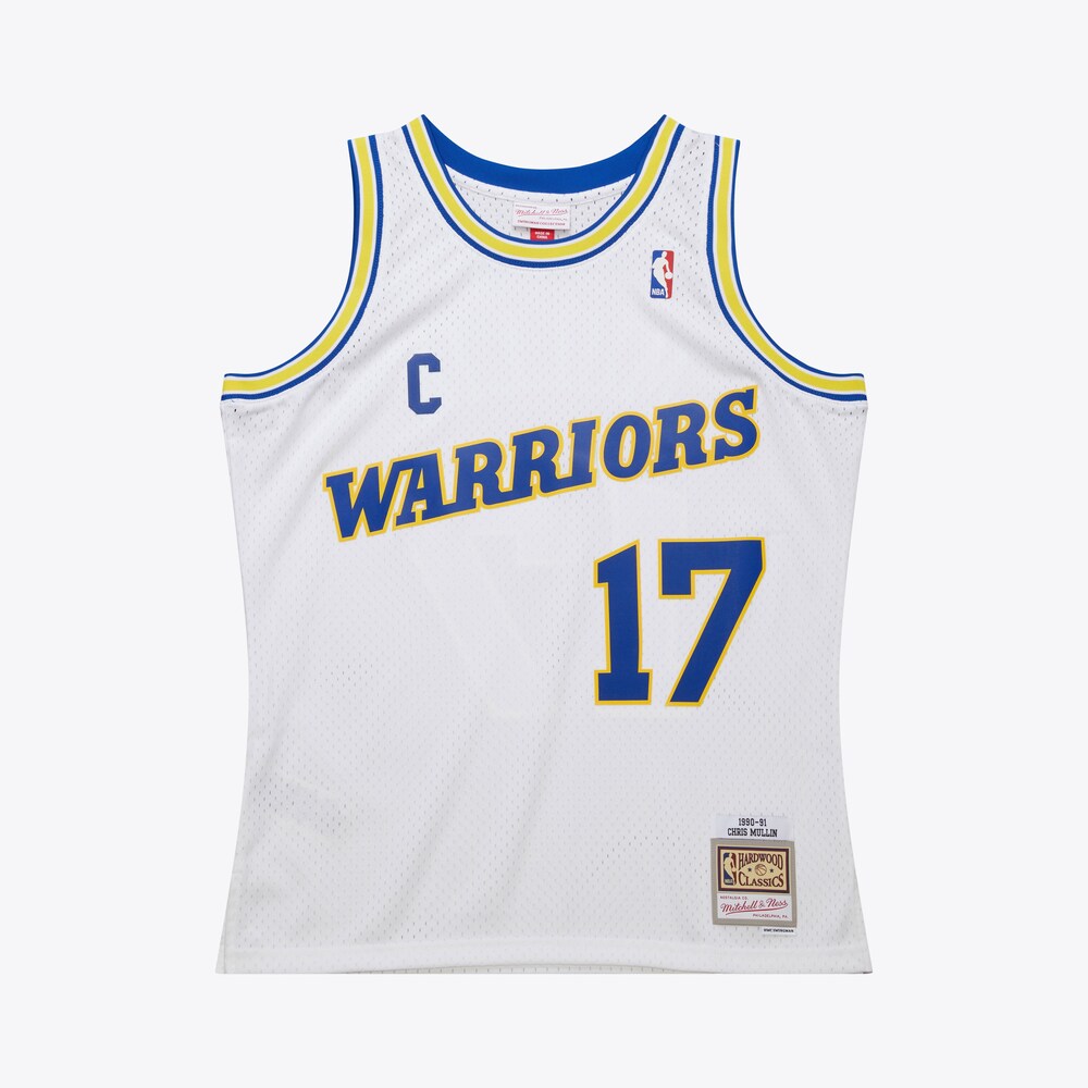 Golden State Warriors Swingman Jersey 1990 Chris Mullin | Stitched Jersey RTJS 12096