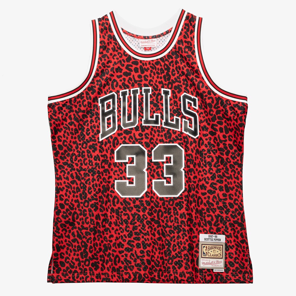 Chicago Bulls Wild Life Swingman Jersey Scottie Pippen 1997 | Stitched Jersey RTJS 12080