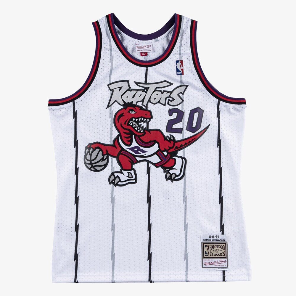 Toronto Raptors Swingman Jersey Damon Stoudamire 1995 96 | Stitched Jersey RTJS 12073