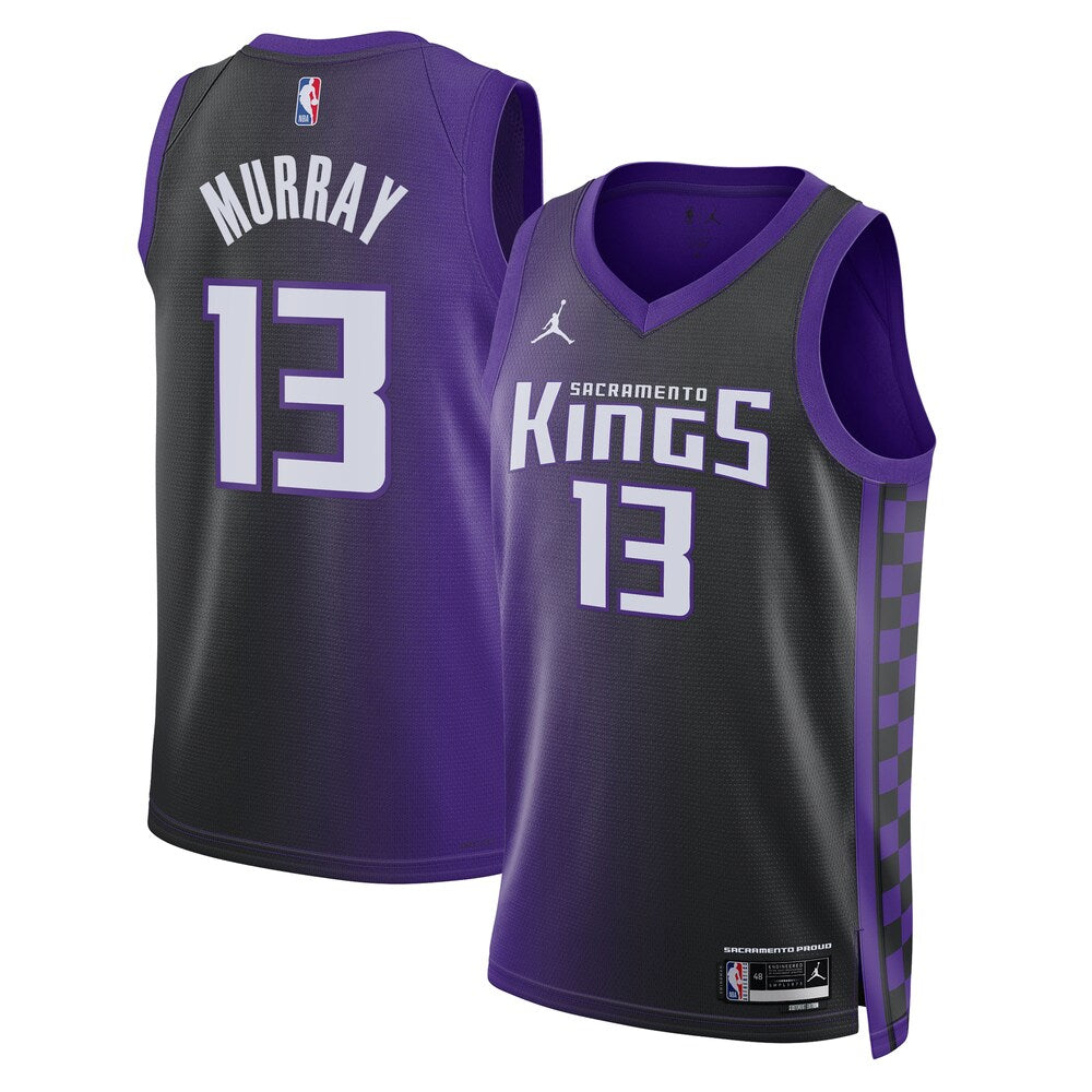 Sacramento Kings Jordan Brand Statement Edition Swingman Jersey Purple Keegan Murray Unisex | Stitched Jersey RTJS 12052