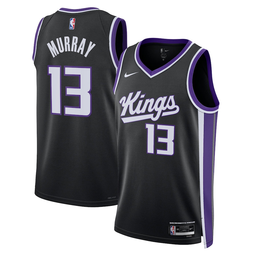Sacramento Kings Icon Edition Swingman Jersey Black Keegan Murray Unisex | Stitched Jersey RTJS 12048