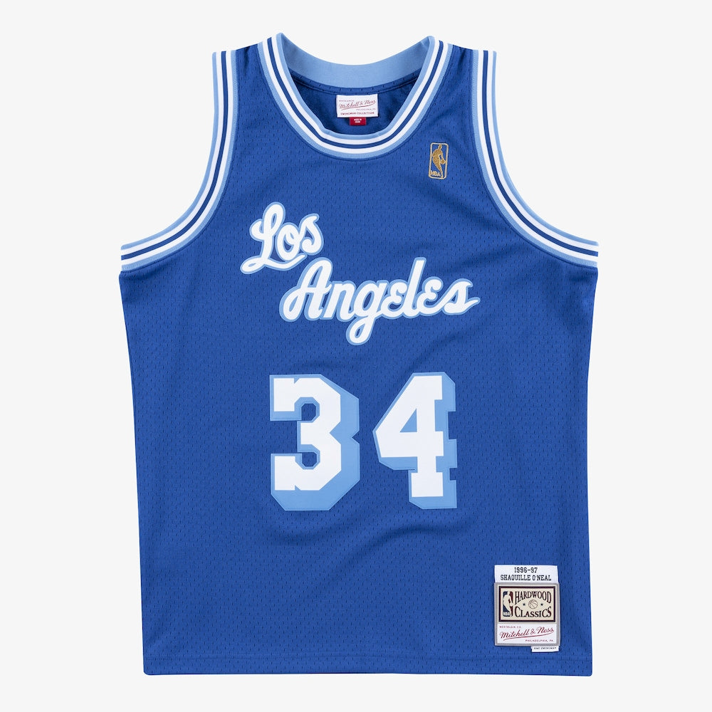 Los Angeles Lakers Swingman Jersey Alternate Shaquille Oneal 1996 97 | Stitched Jersey RTJS 12036