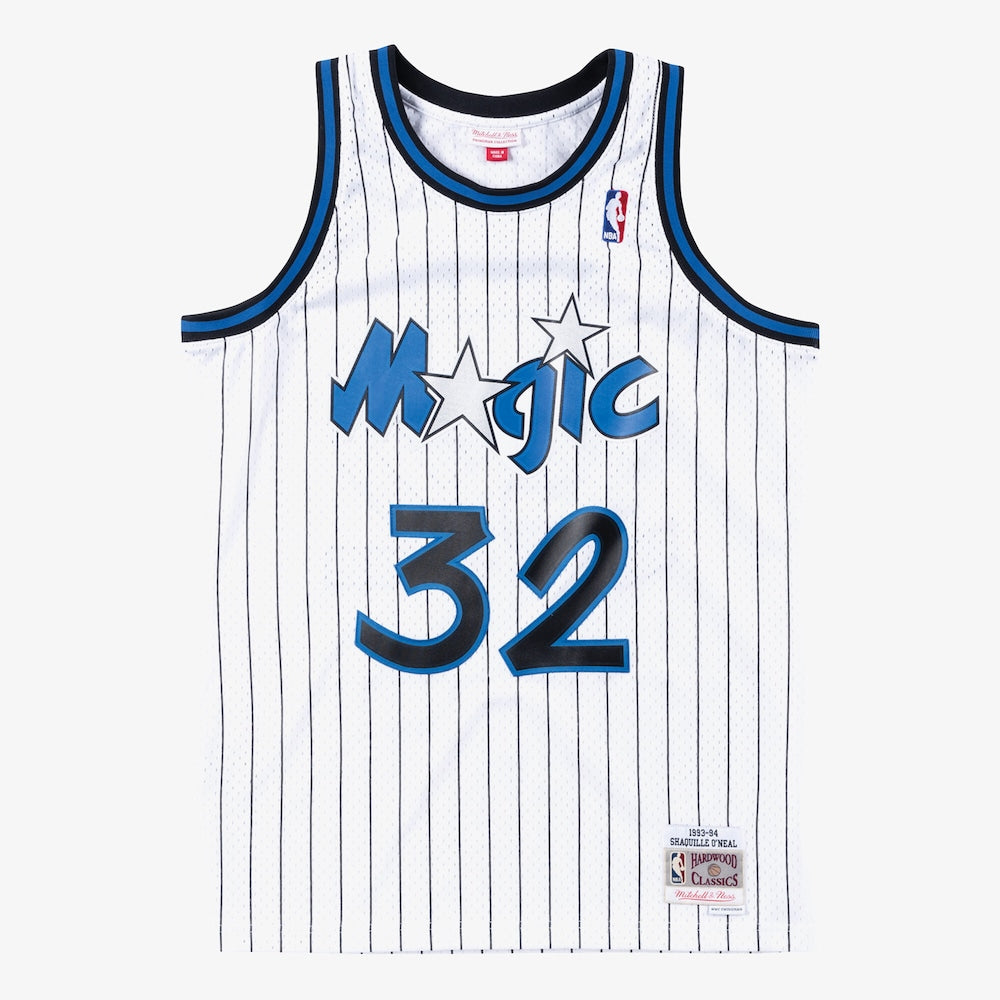 Orlando Magic Swingman Jersey Shaquille Oneal 1993 94 | Stitched Jersey RTJS 11980