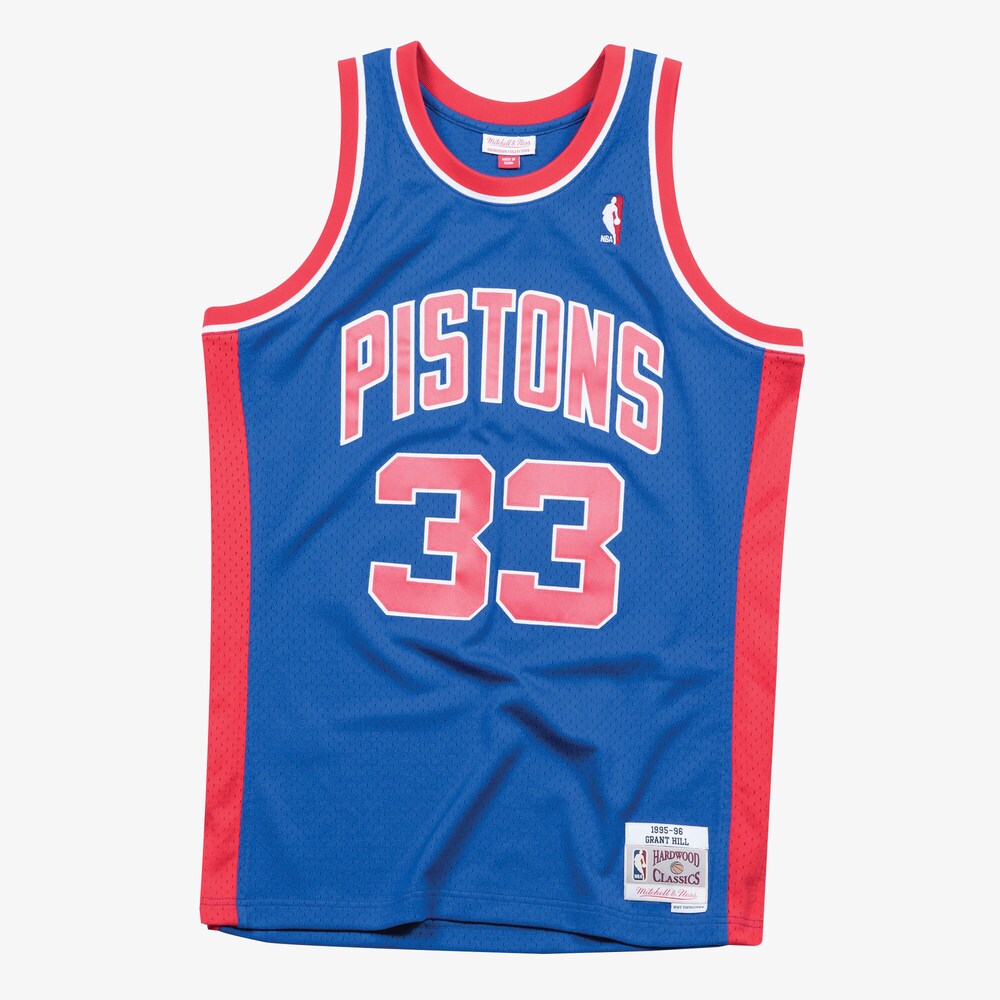 Detroit Pistons Swingman Jersey Road Grant Hill 1995 96 | Stitched Jersey RTJS 11929