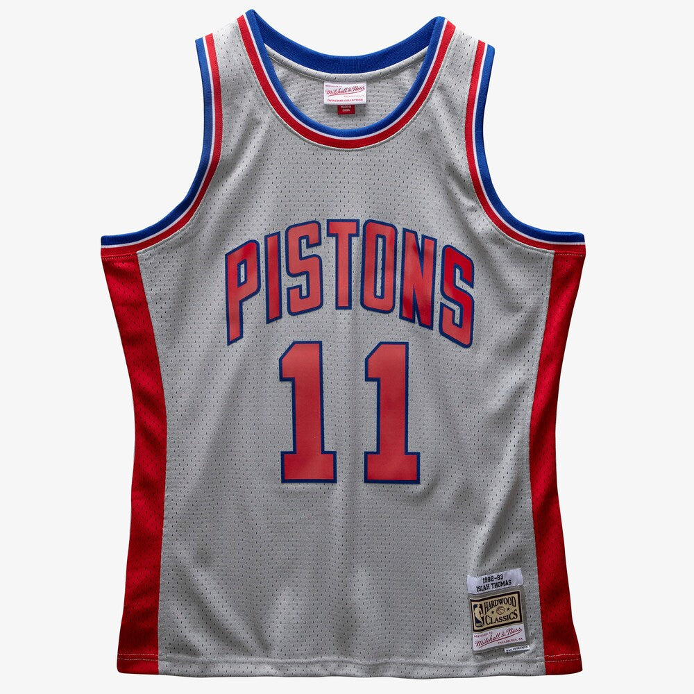 Detroit Pistons Swingman Jersey Isiah Thomas 1982 | Stitched Jersey RTJS 11924