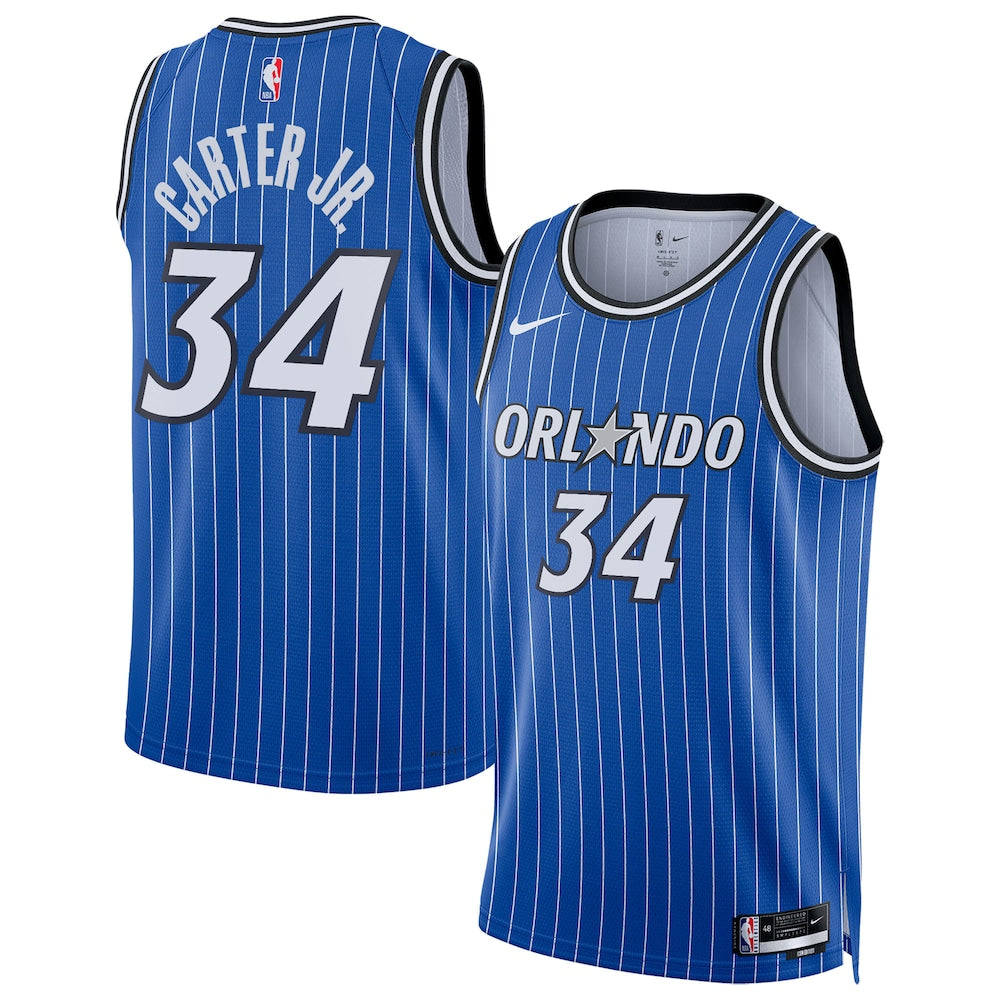 Orlando Magic Replica Icon Edition Swingman Jersey Blue Wendell Carter Jr Unisex | Stitched Jersey RTJS 11868