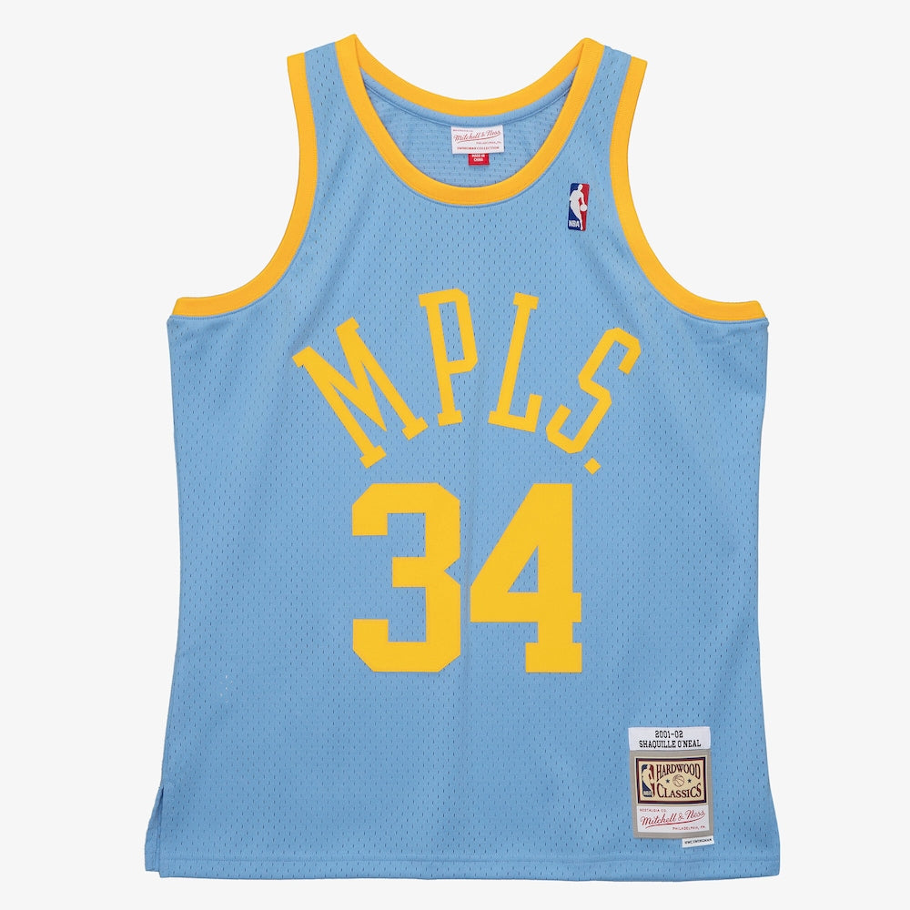 Los Angeles Lakers Swingman Jersey Shaquille Oneal 2001 02 | Stitched Jersey RTJS 11844
