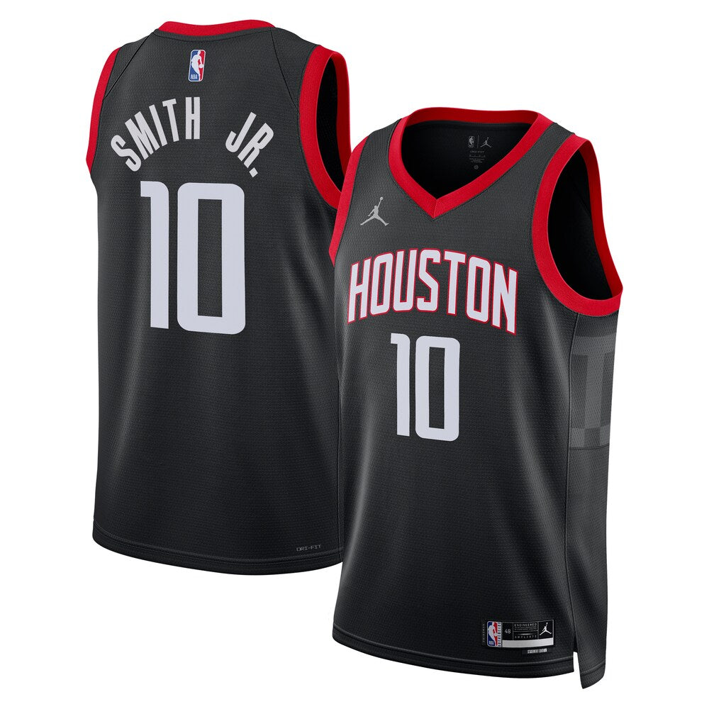 Houston Rockets Jordan Statement Edition Swingman Jersey Black Jabari Smith Jr Unisex | Stitched Jersey RTJS 11827