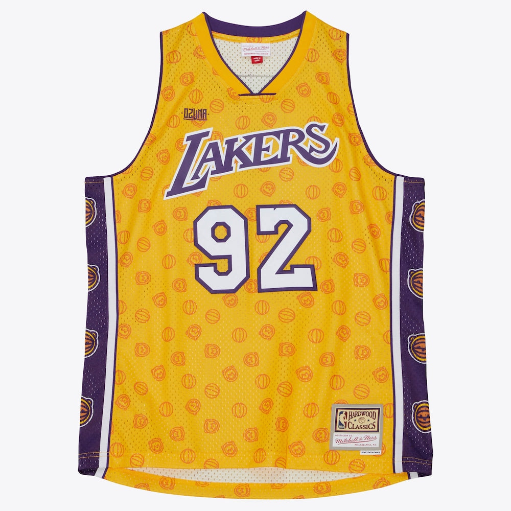 Los Angeles Lakers X Ozuna Swingman Jersey | Stitched Jersey RTJS 11817