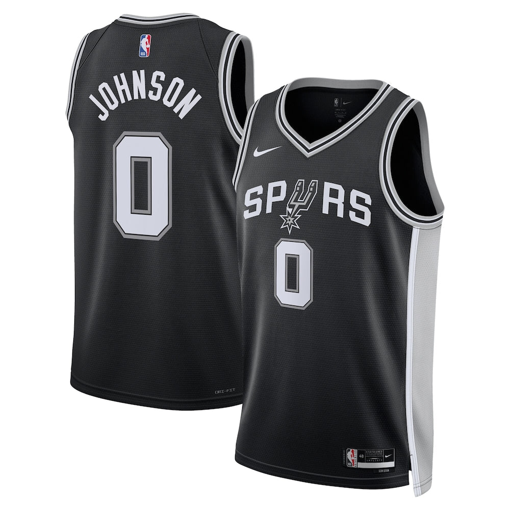 San Antonio Spurs Icon Jersey Keldon Johnson Unisex | Stitched Jersey RTJS 11793