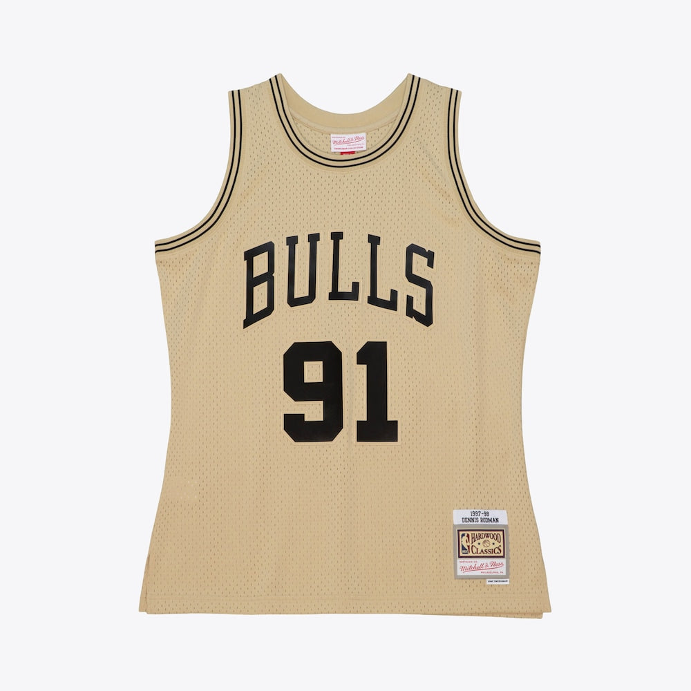 Chicago Bulls Swingman Jersey Dennis Rodman 1997 | Stitched Jersey RTJS 11773