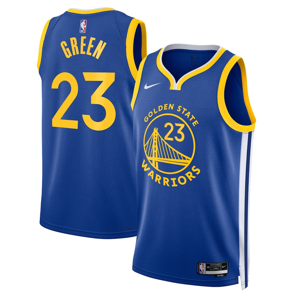 Golden State Warriors Icon Edition Swingman Jersey Royal Draymond Green Unisex | Stitched Jersey RTJS 11772