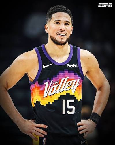 Devin Booker Phoenix Suns New #15 Jersey - Black - City Edition