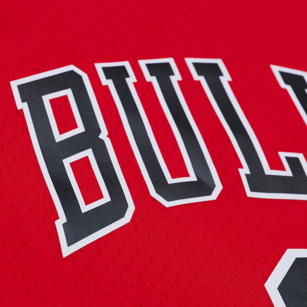 Men's Chicago Bulls Derrick Rose Mitchell & Ness Red 2008 Hardwood Classics Swingman Jersey