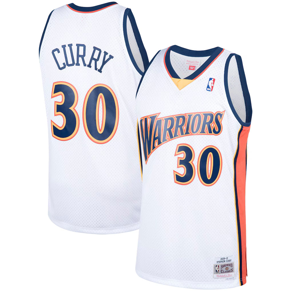 Stephen Curry Golden State Warriors - Mitchell & Ness Hardwood Classics Jersey - White