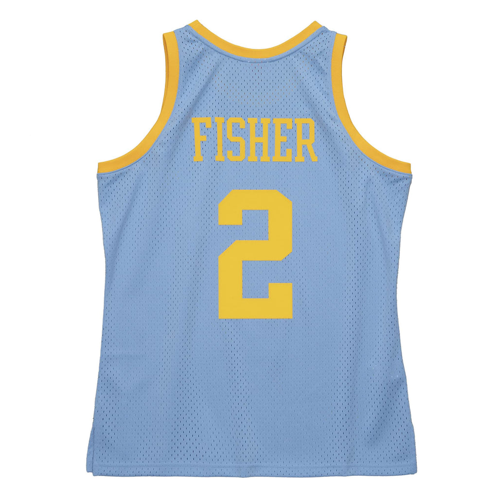 Los Angeles Lakers Derek Fisher Basketball Jersey