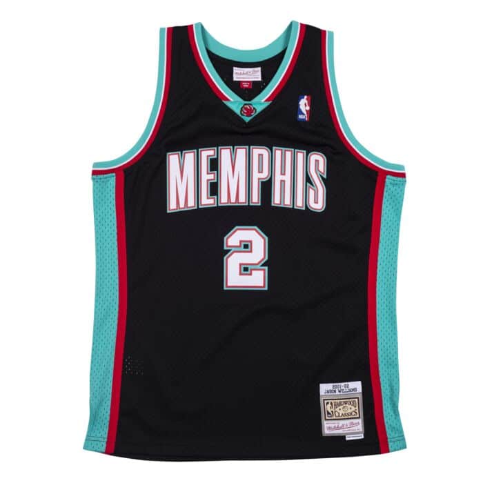 Memphis Grizzlies Jason Williams Black 2001-02 Hardwood Classics Swingman Jersey