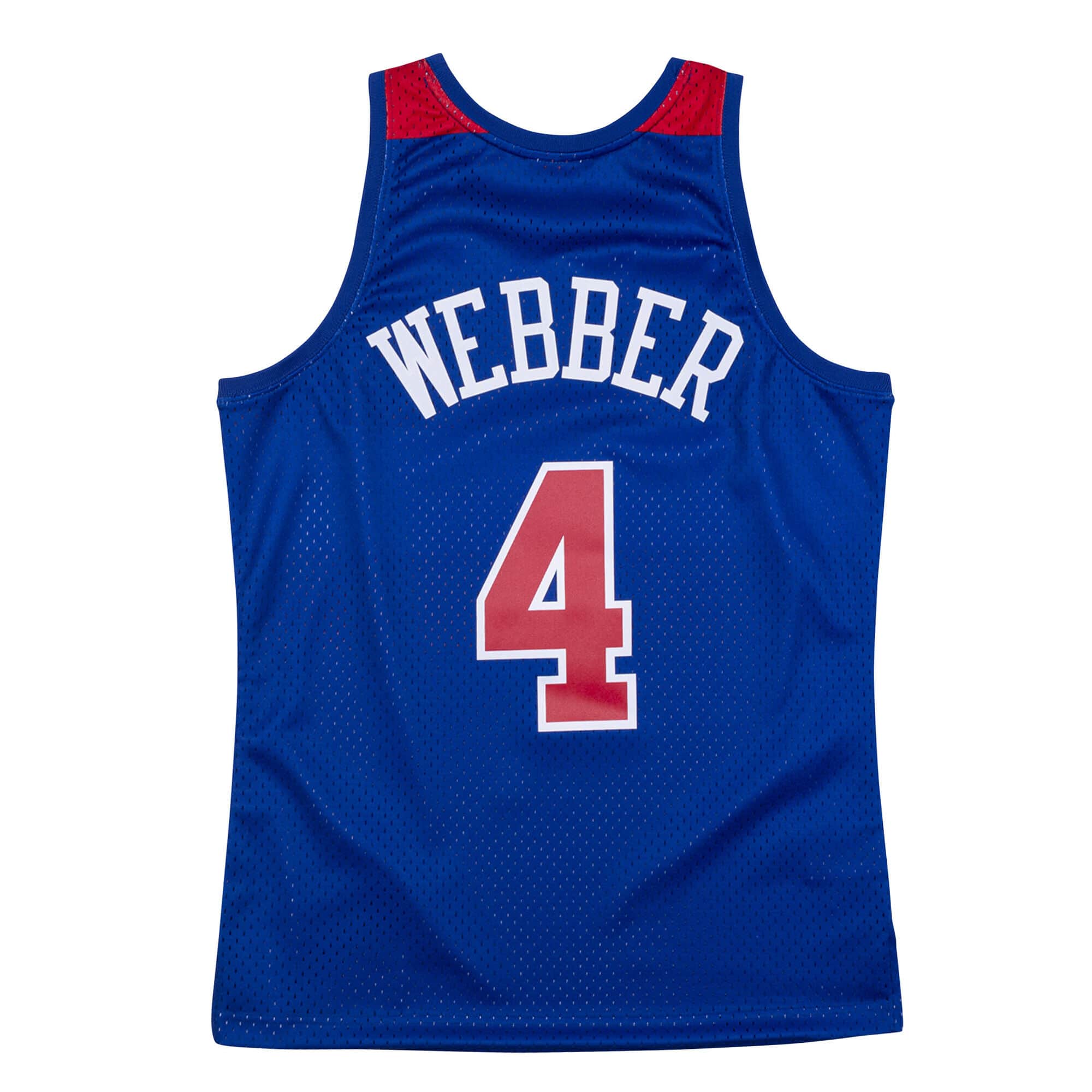 Men's Washington Bullets Chris Webber Mitchell & Ness 1996-97 Hardwood Classics Swingman Replica Jersey
