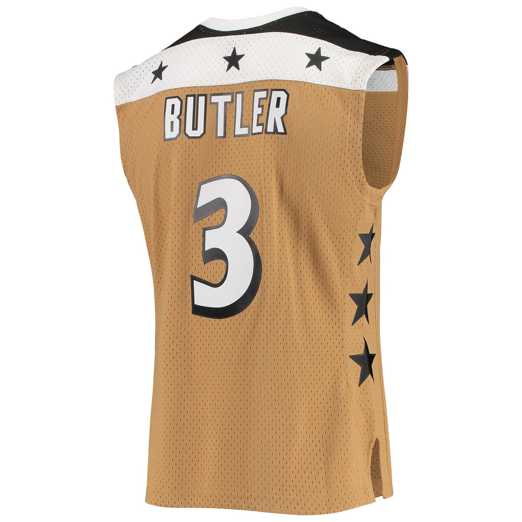 Men's Caron Butler Washington Wizards Mitchell & Ness 2007-08 Hardwood Classics Swingman Jersey - Gold