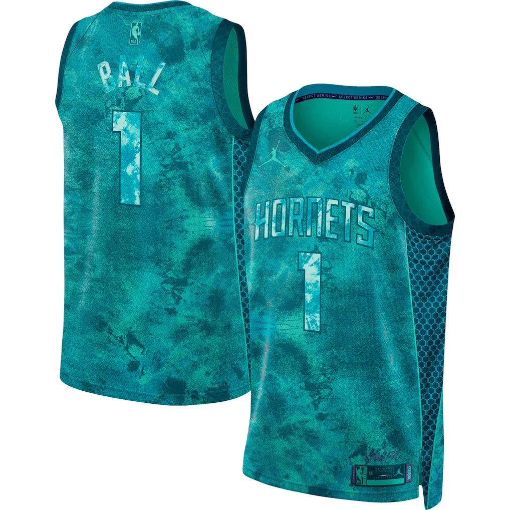 LaMelo Ball Charlotte Hornets Unisex Select Series Jersey - Teal