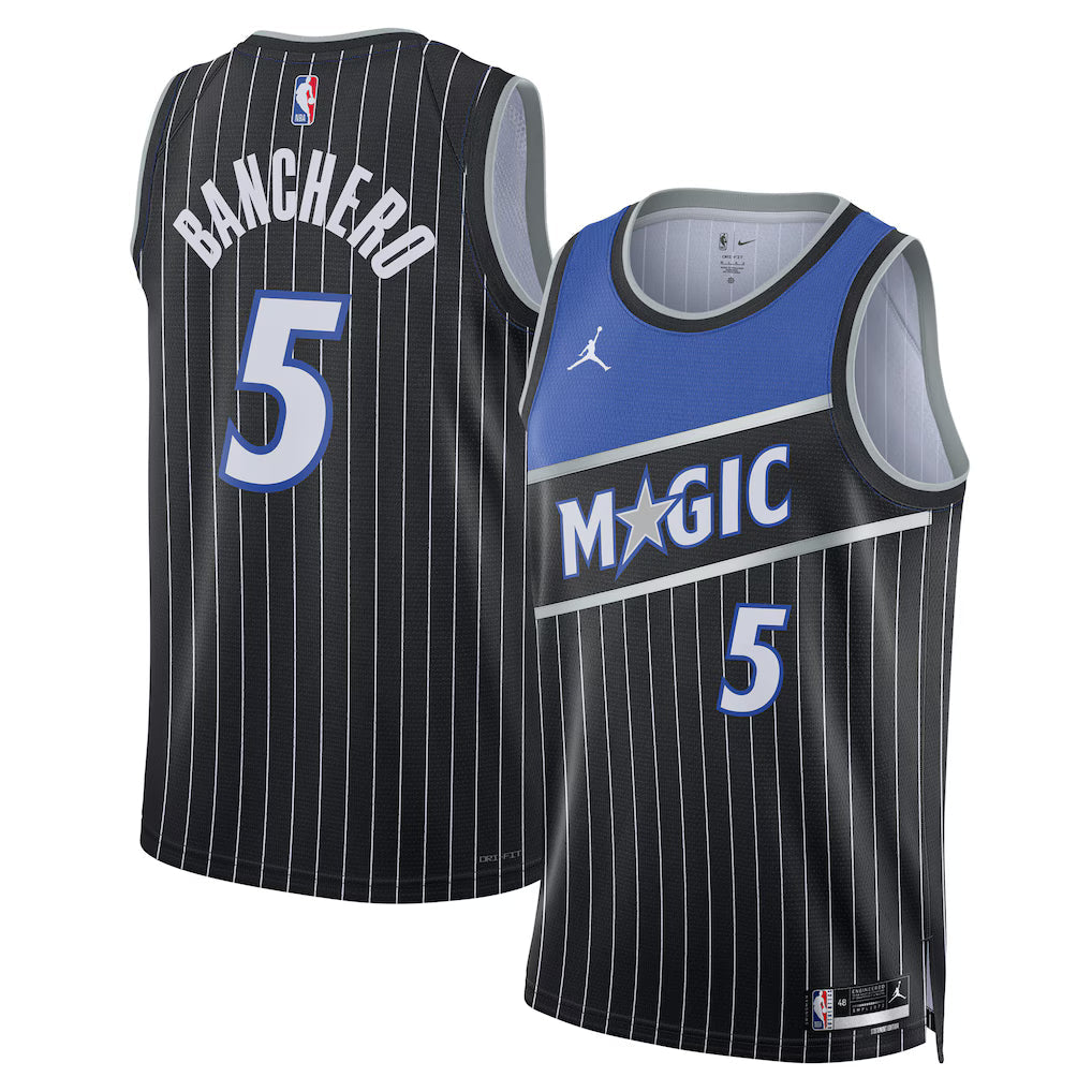 Paolo Banchero Orlando Magic Unisex Jersey - Statement Edition - Black
