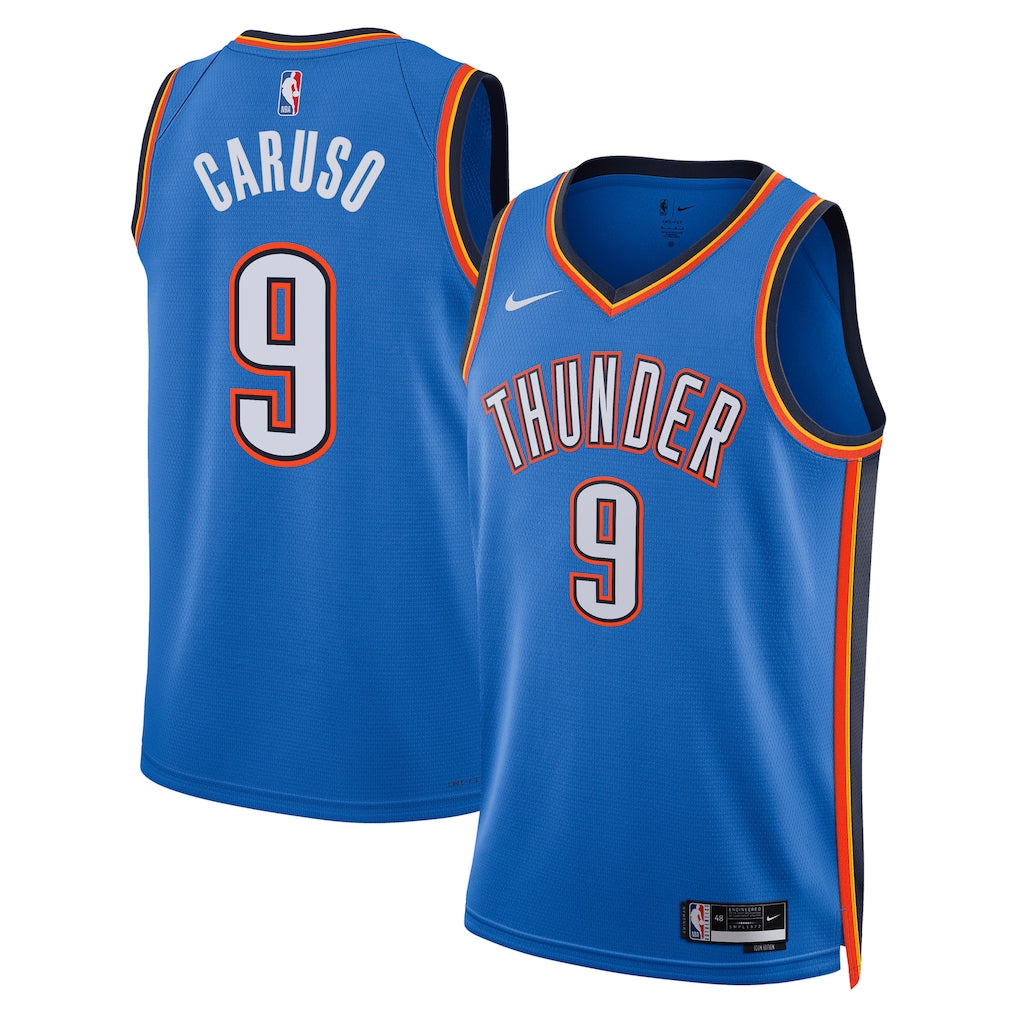 Alex Caruso Oklahoma City Thunder Unisex Jersey - Icon Edition - Blue