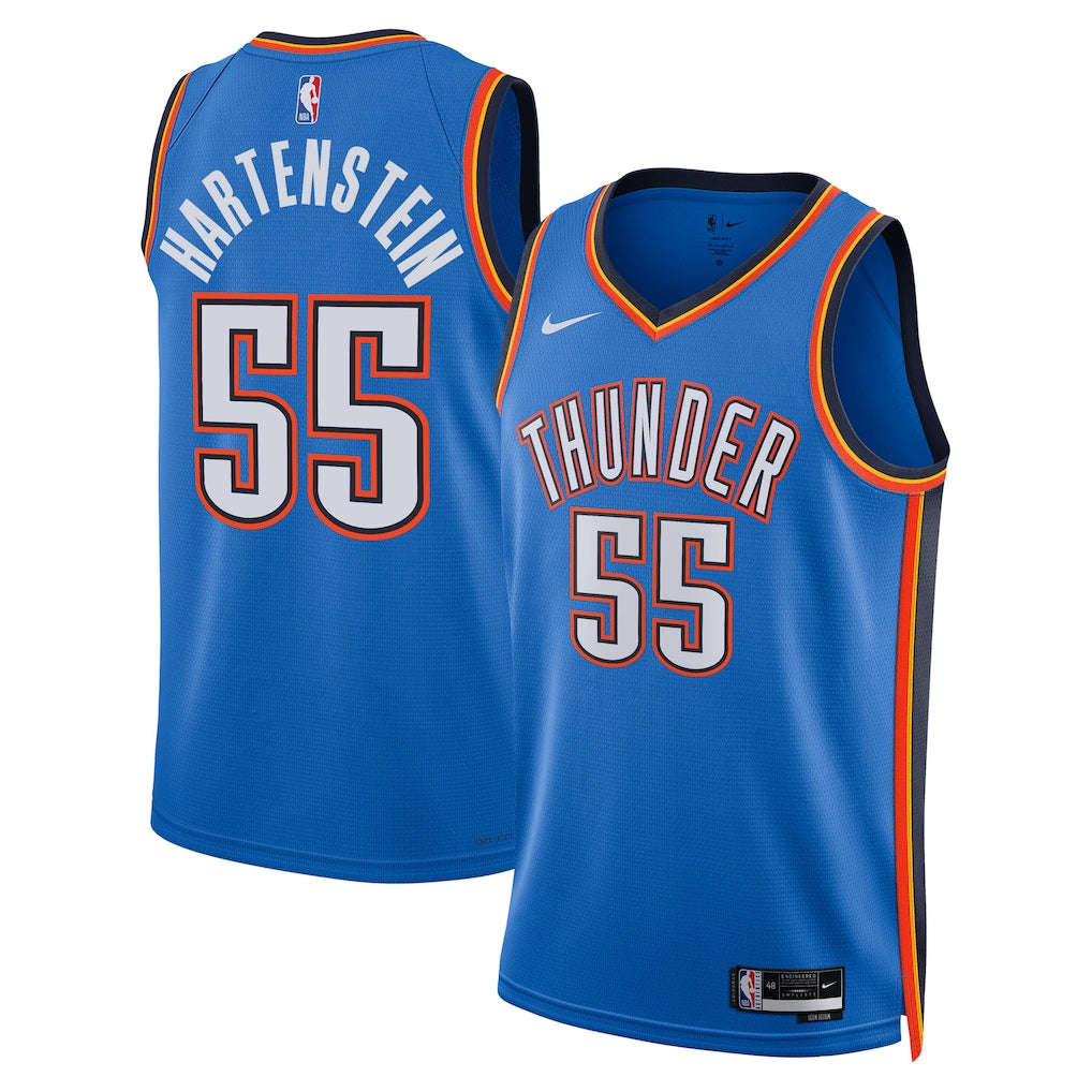 Isaiah Hartenstein Oklahoma City Thunder Unisex Player Jersey - Icon Edition - Blue
