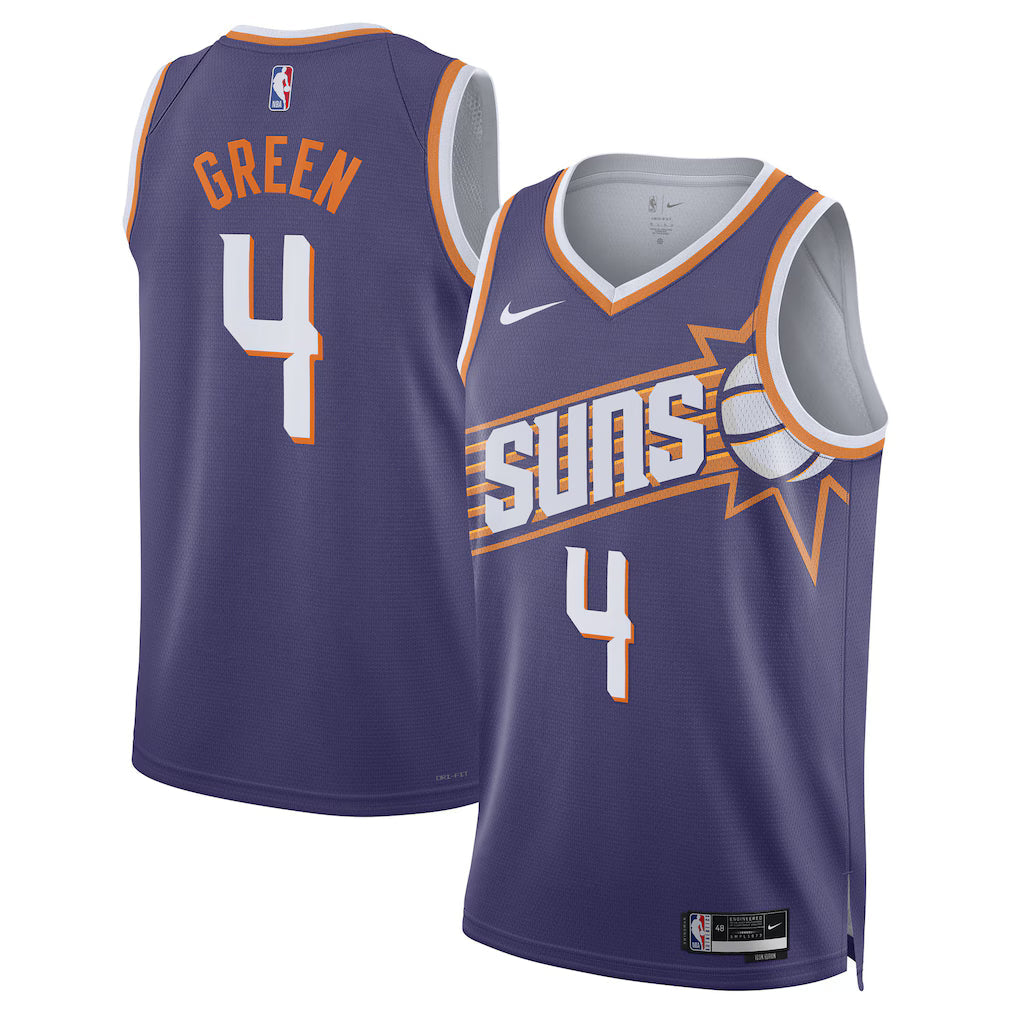 Jalen Green Phoenix Suns Unisex Jersey - Purple - Icon Edition