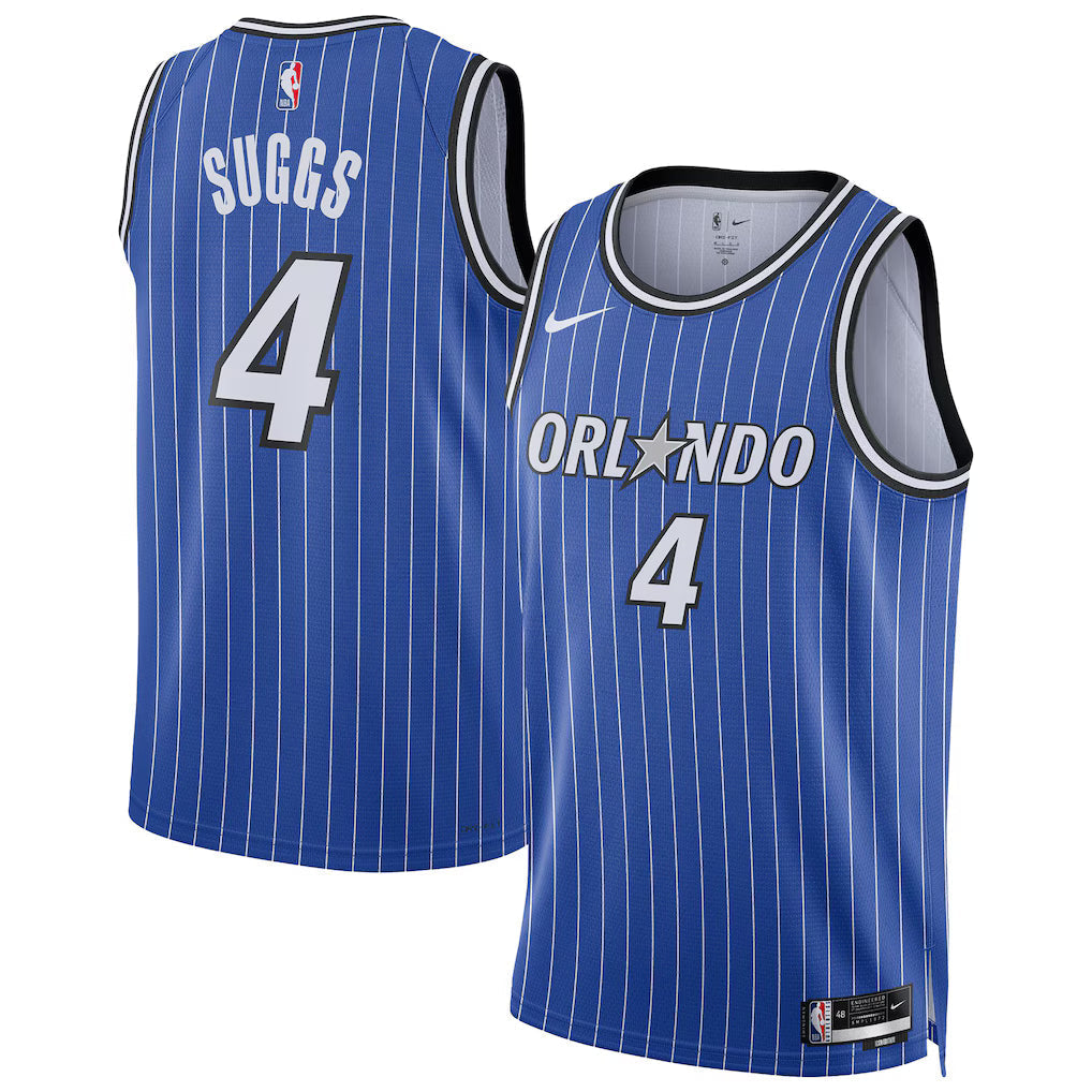 Jalen Suggs Orlando Magic Unisex Swingman Player Jersey - Icon Edition - Blue