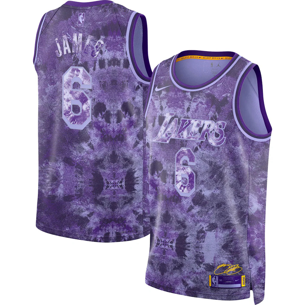LeBron James Los Angeles Lakers Unisex Jersey - Purple