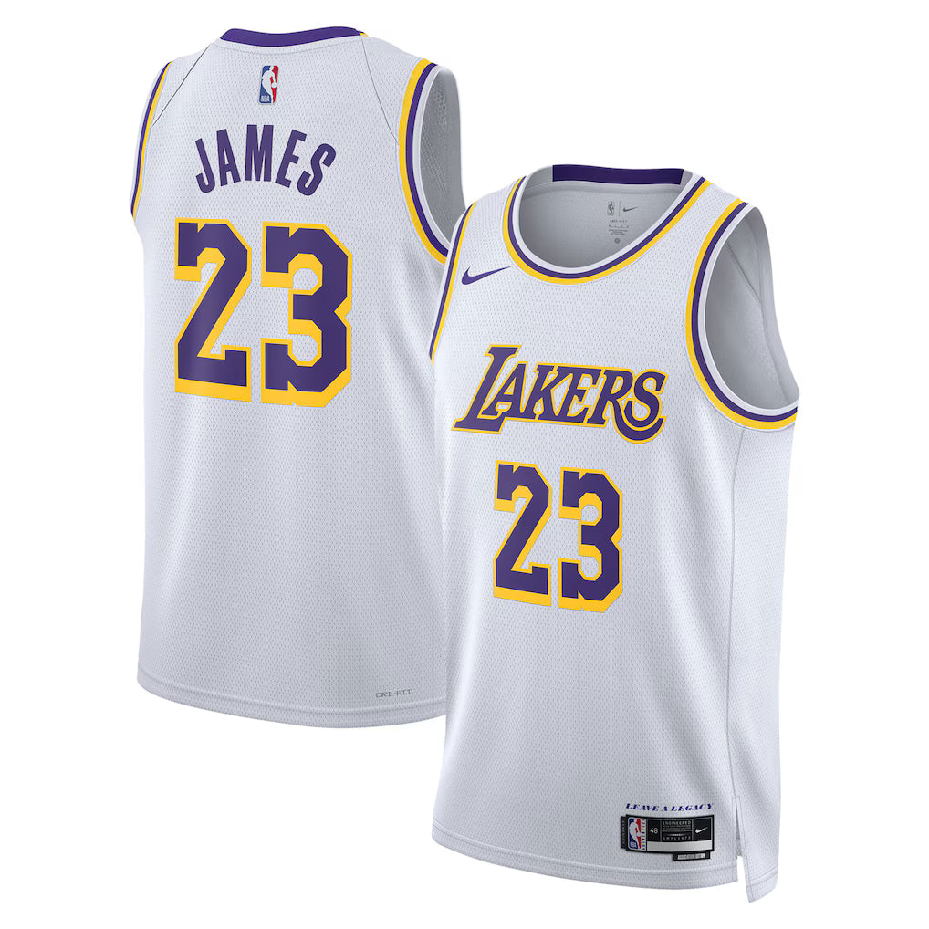 LeBron James Los Angeles Lakers Unisex Jersey - Association Edition - White