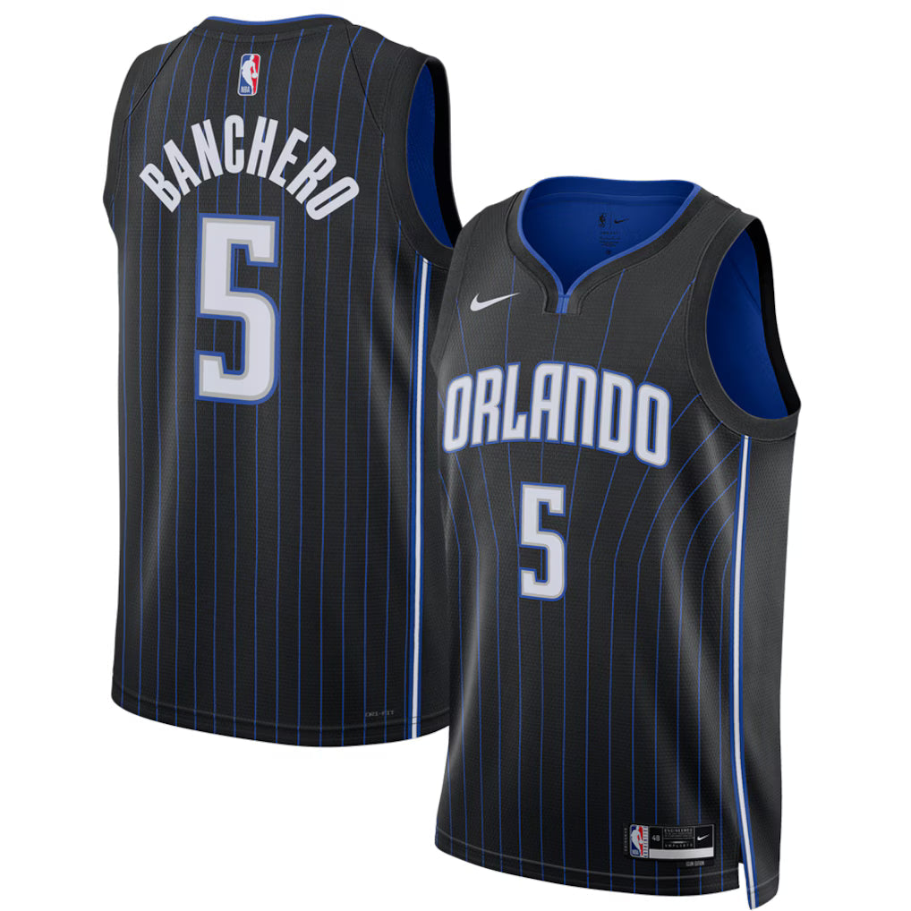 Paolo Banchero Orlando Magic Unisex 2022 NBA Draft First Round Pick Jersey - Icon Edition - Black