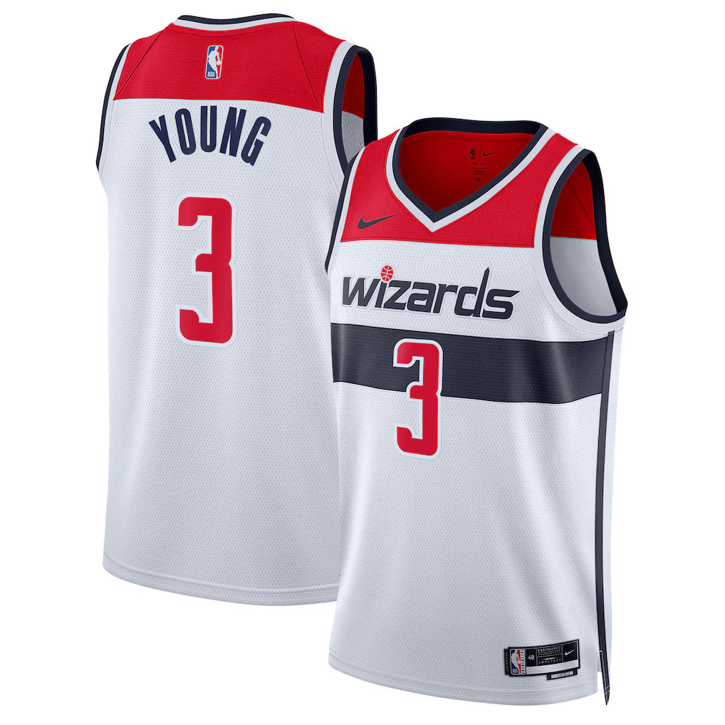 Trae Young Washington Wizards Unisex Jersey - Association Edition - White